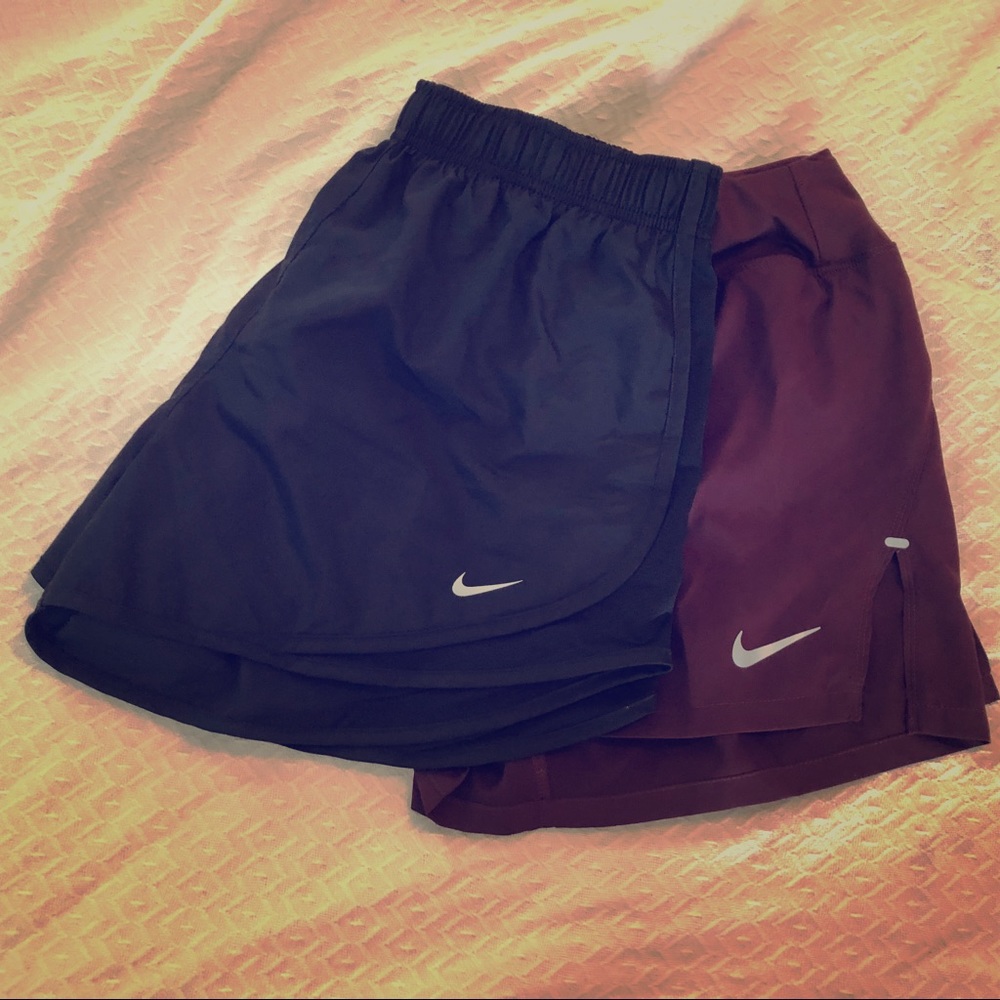 TWO pair of Nike Running Shorts